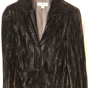 Velvet blazer